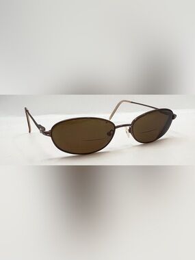 Britalia Bronze Oval Metal Sunglasses Frames Only